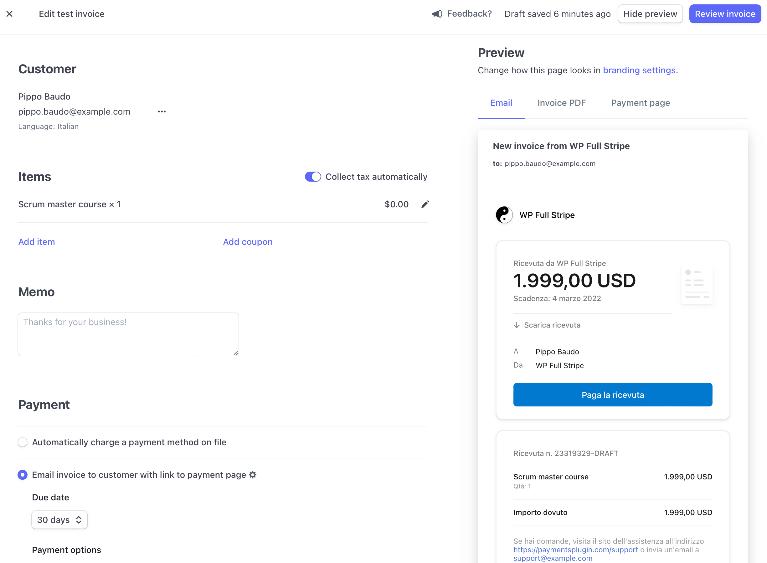 Stripe invoicing made easy The ultimate guide WP Full Pay