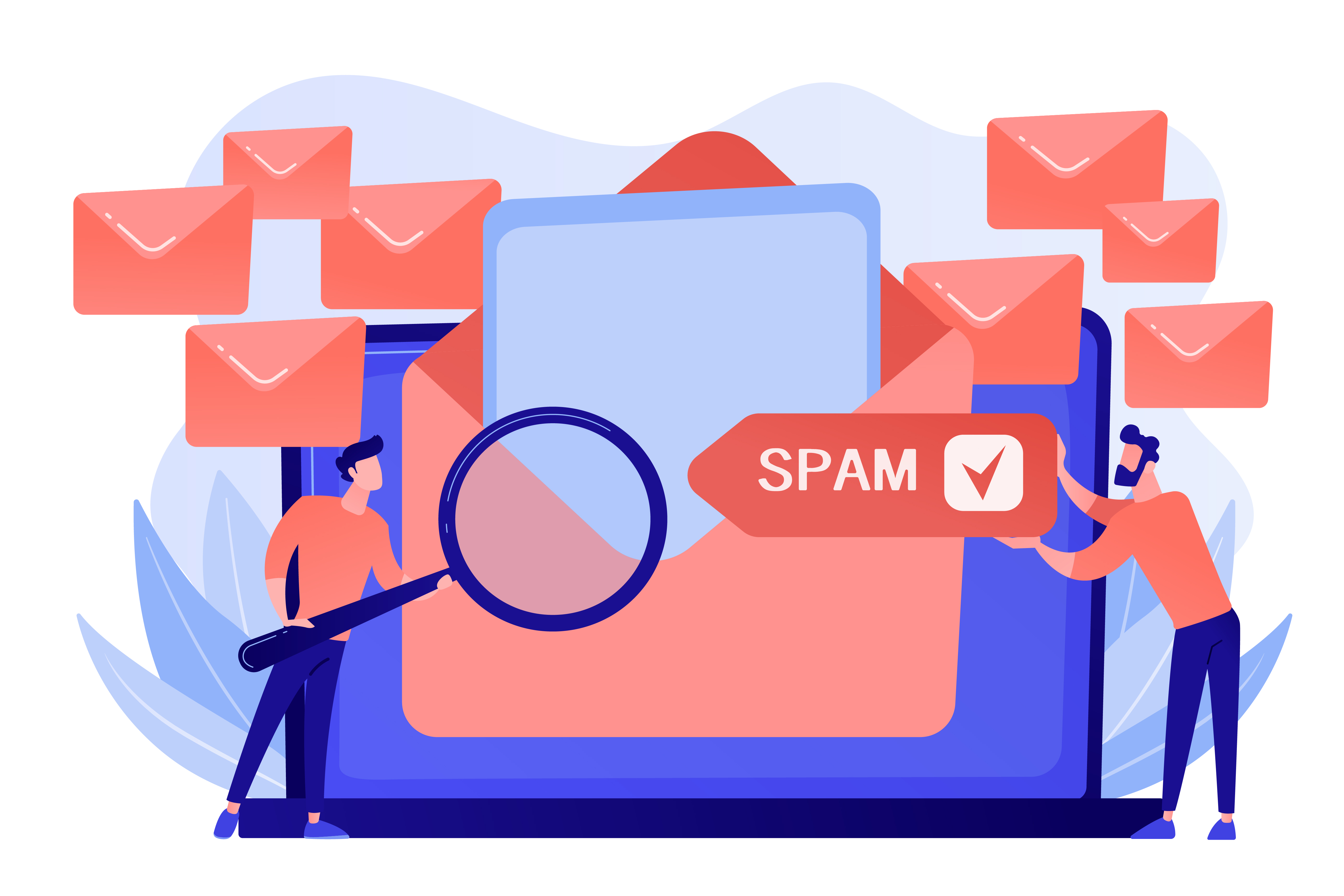 The WP Mail SMTP plugin prevents your emails from ending up in the spam folder