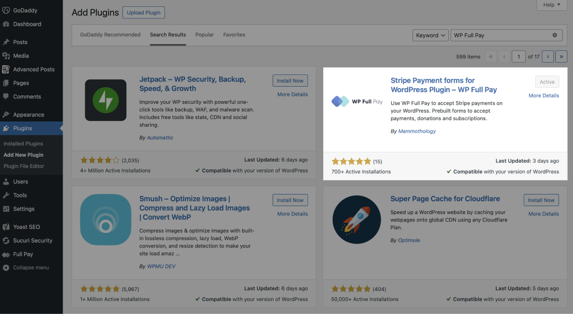 Selling products on WordPress step 2