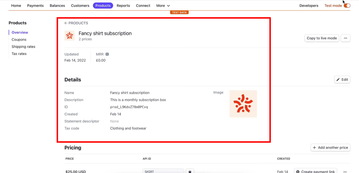Selling products on WordPress step 4