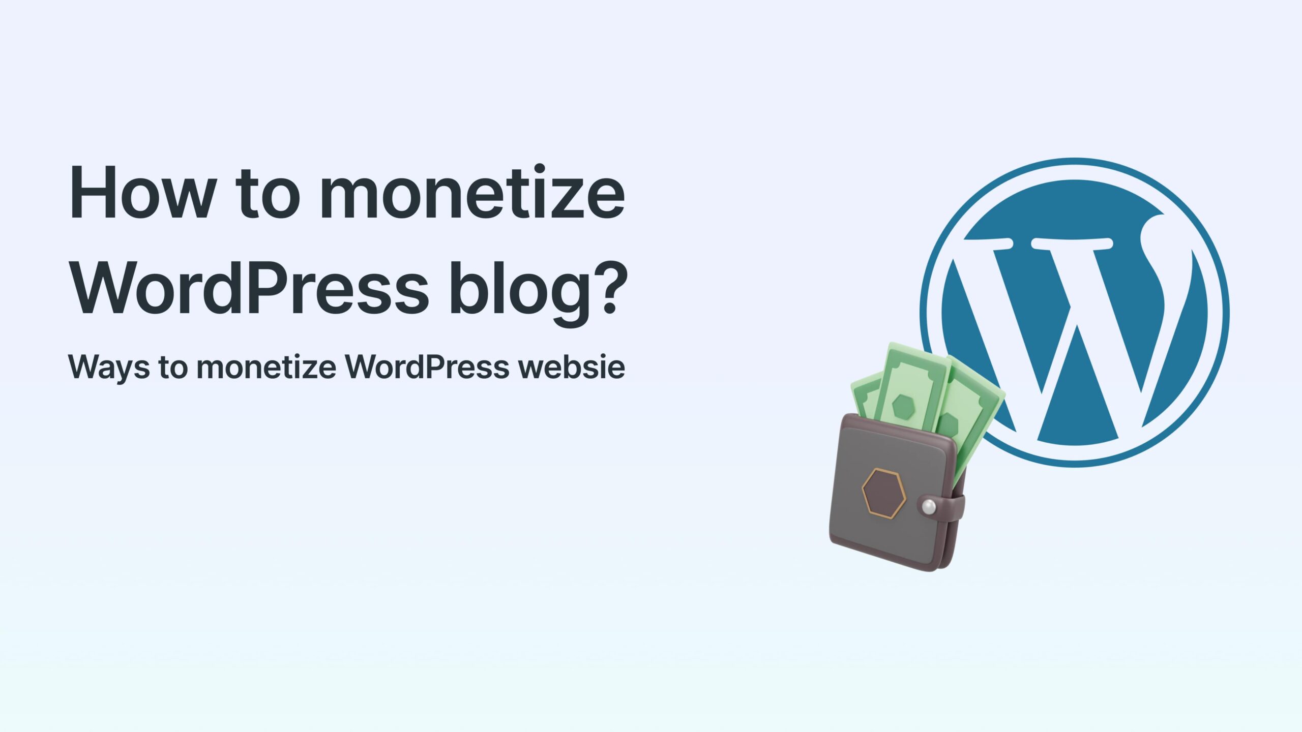 ways to monetize wordpress website