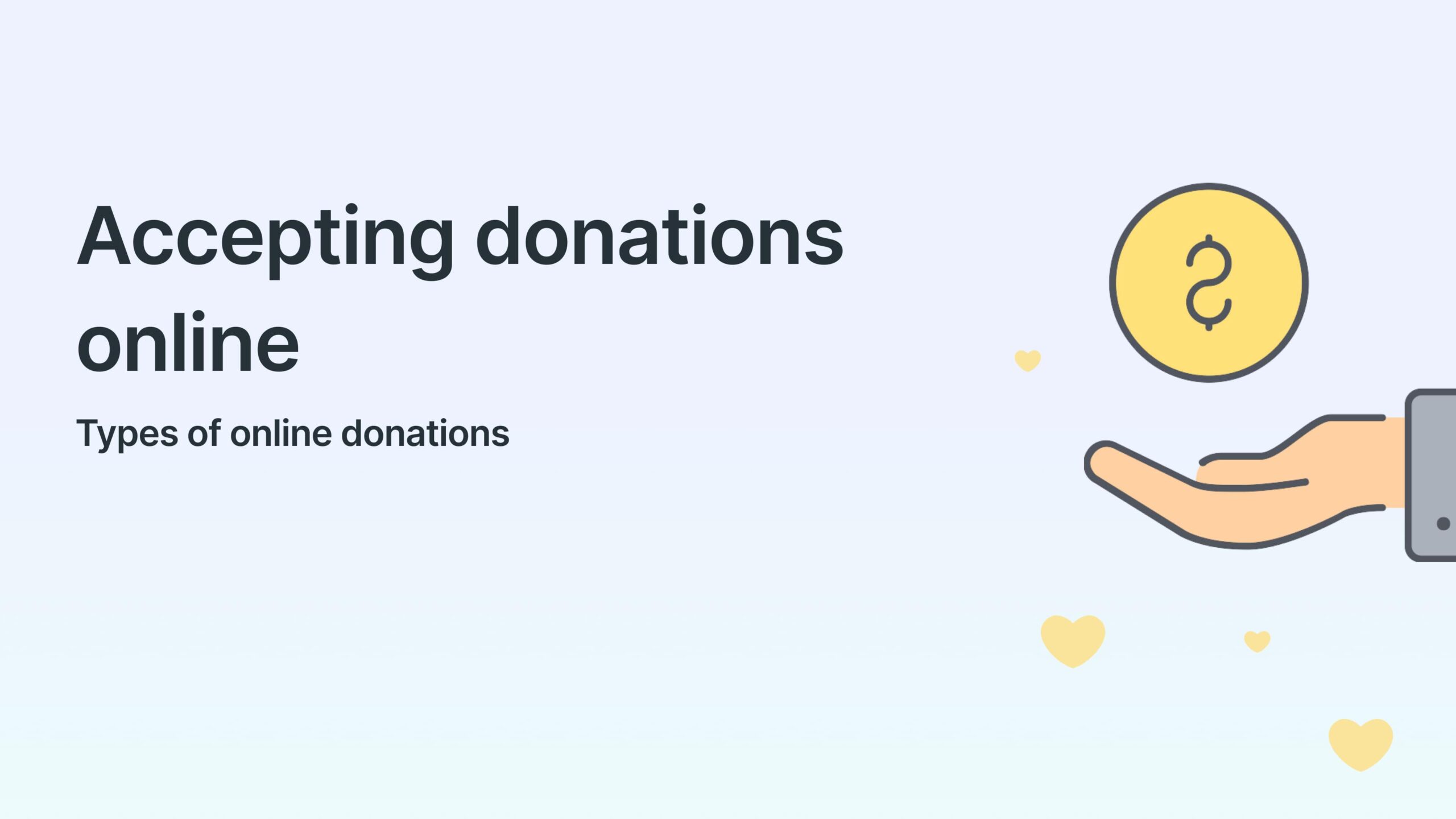 types of online donations