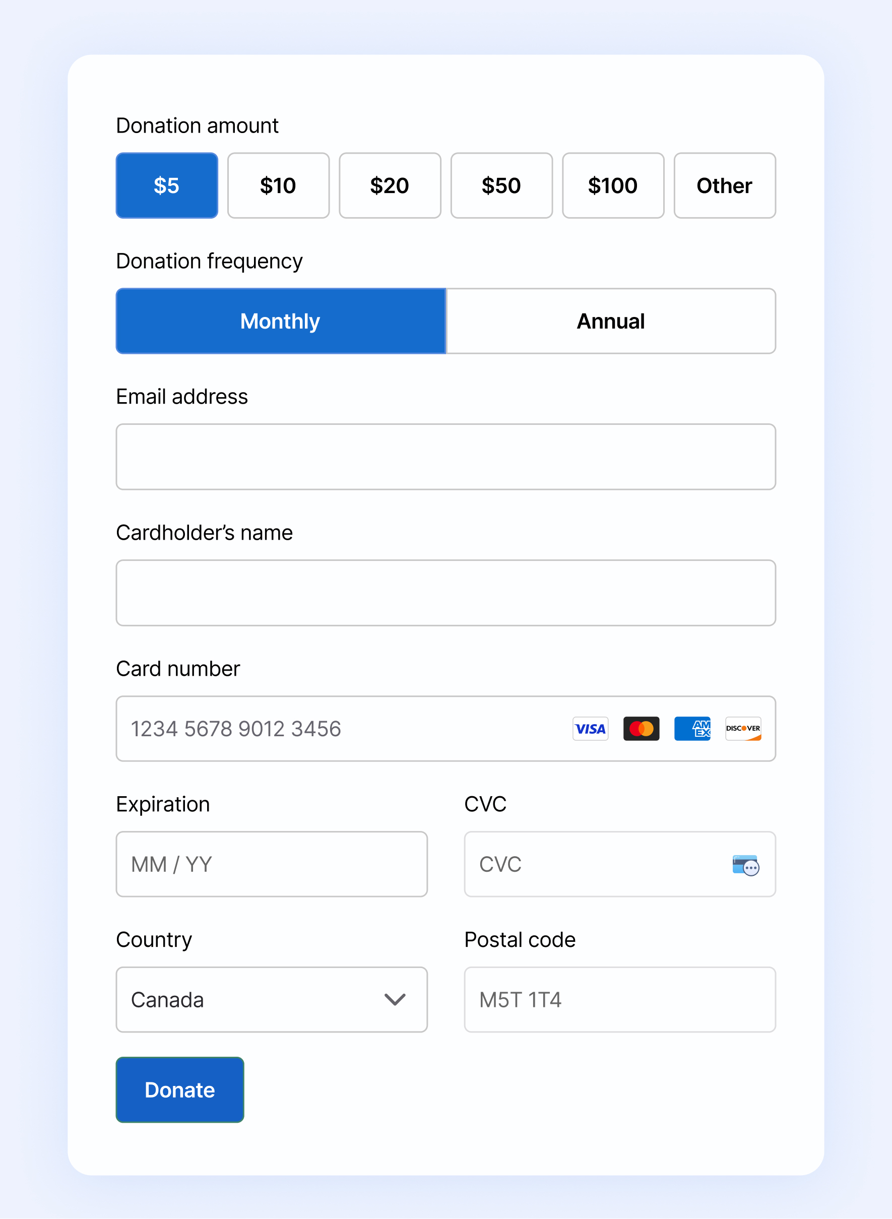 Donation forms to monetize WordPress blogging