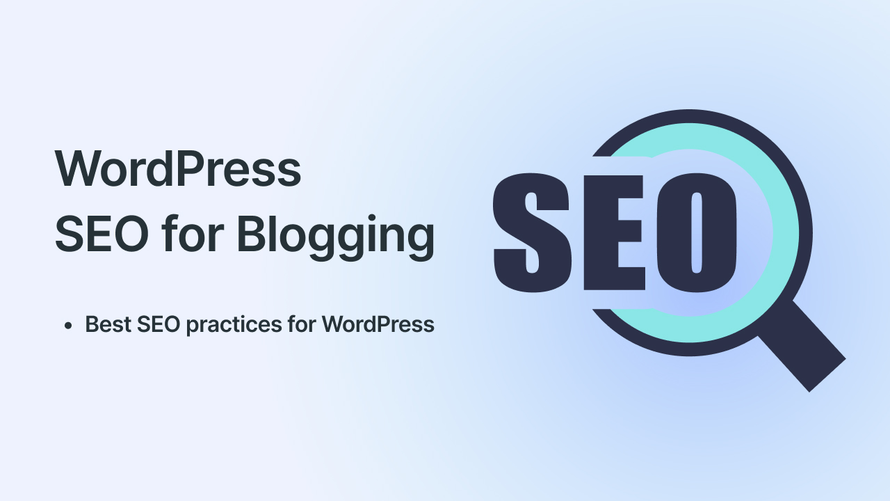 SEO for WordPress blog posts